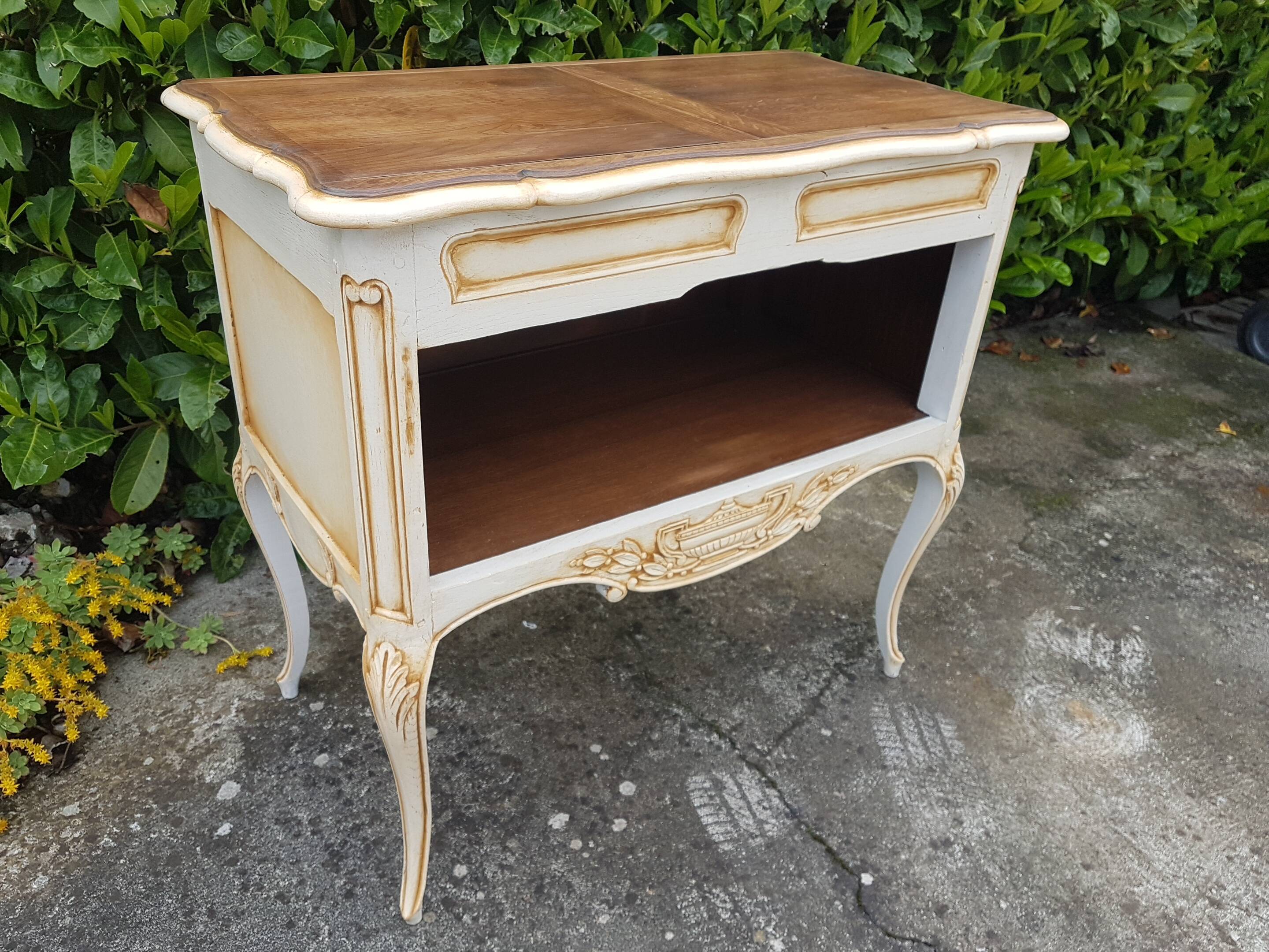 Extra furniture with an opening tray