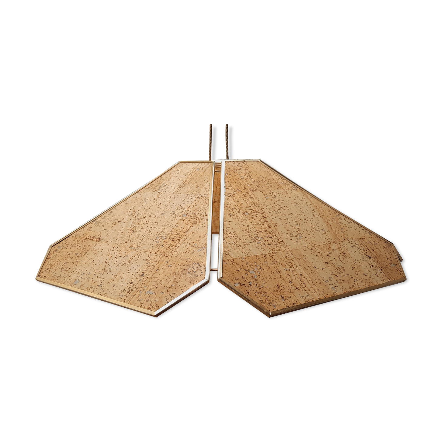 Lampshade flower suspension