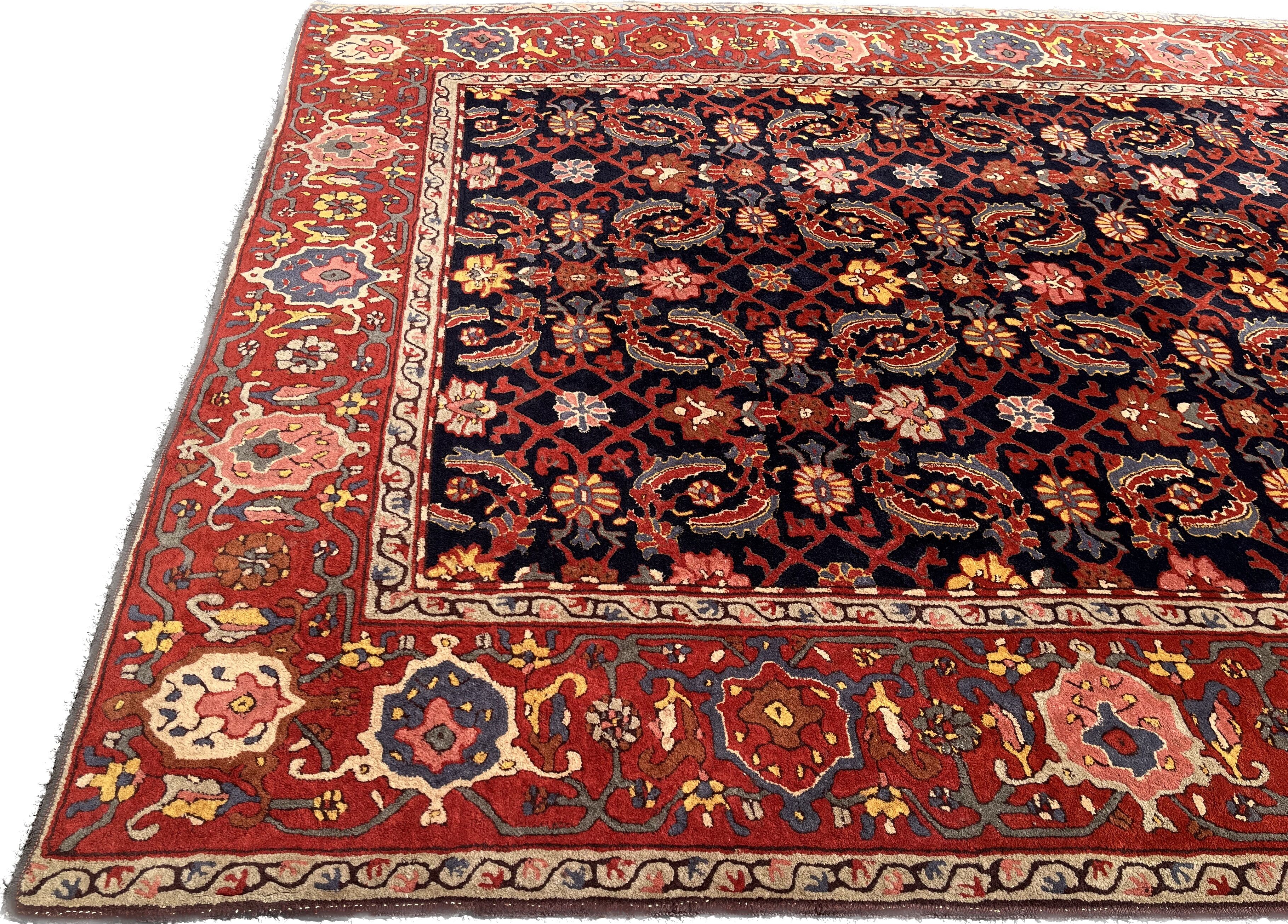 Tapis Tetex Crocheté Design Hérati