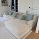 Sofa + chaise longue meridiani