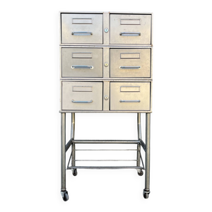 meuble industriel à - tiroirs