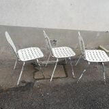 Hans Coray's metal chairs
