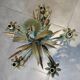 Chandelier, "Wheat Ears" suspension by Masca - circa 1970