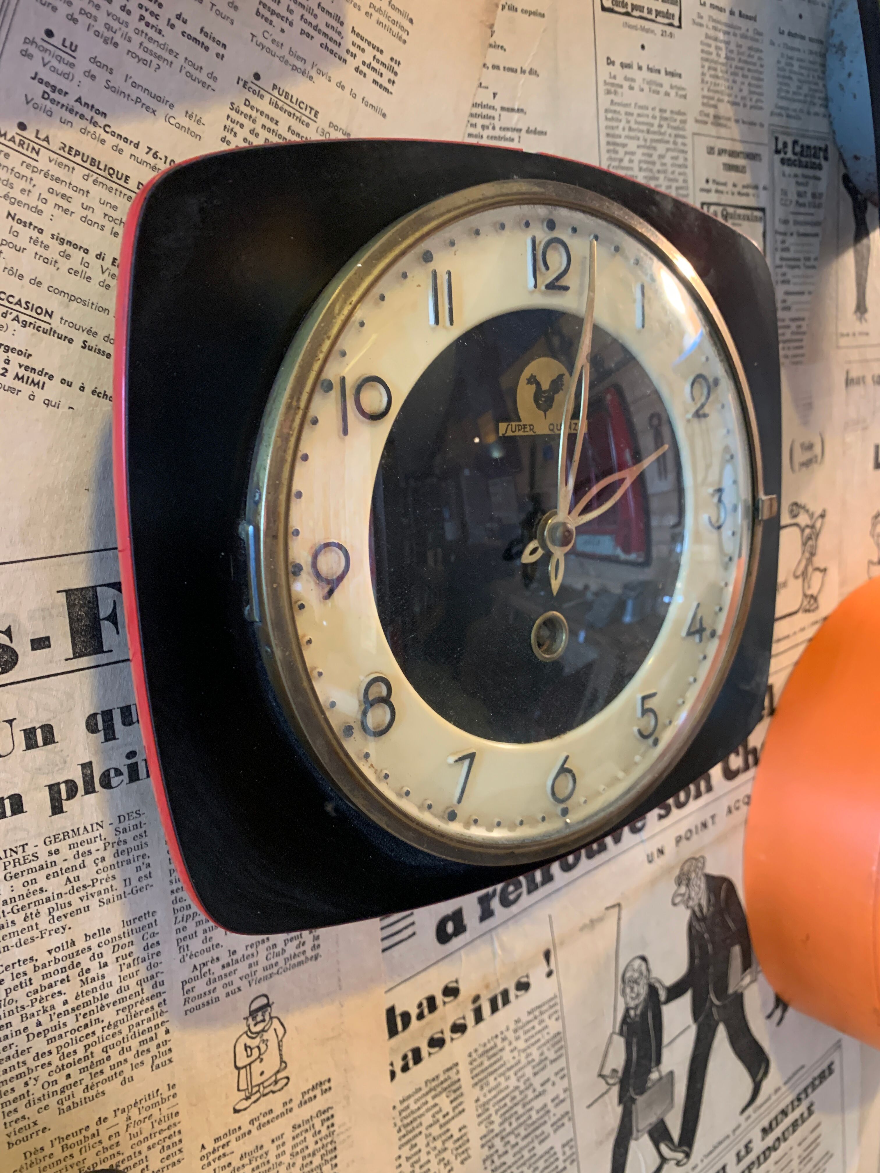 Vintage Clock Super Fifteen