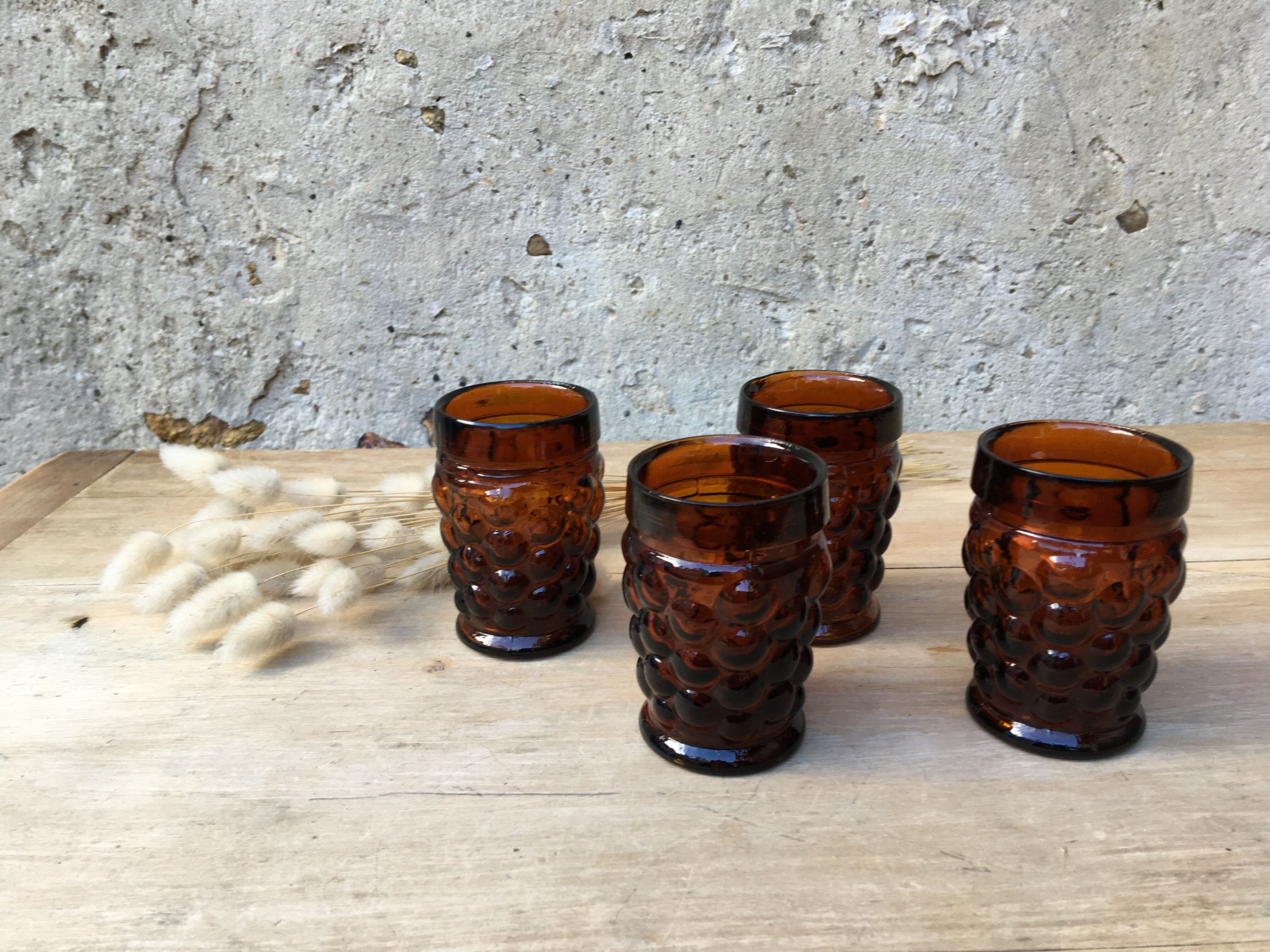 Verres ambre