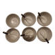 Ensemble de bols et de cuillères orientales