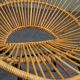 Rattan armchair, Dutch Design, 1960