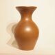 Large stoneware pot with pyrite
