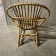 Fauteuil corbeille enfant en rotin