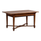 Vintage solid wood dining table (France, circa 1940)