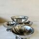 4 coupes à glace en inox