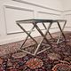2x Eichholtz side table Criss Cross