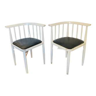 Pair of Thonet corner chairs from the 60s