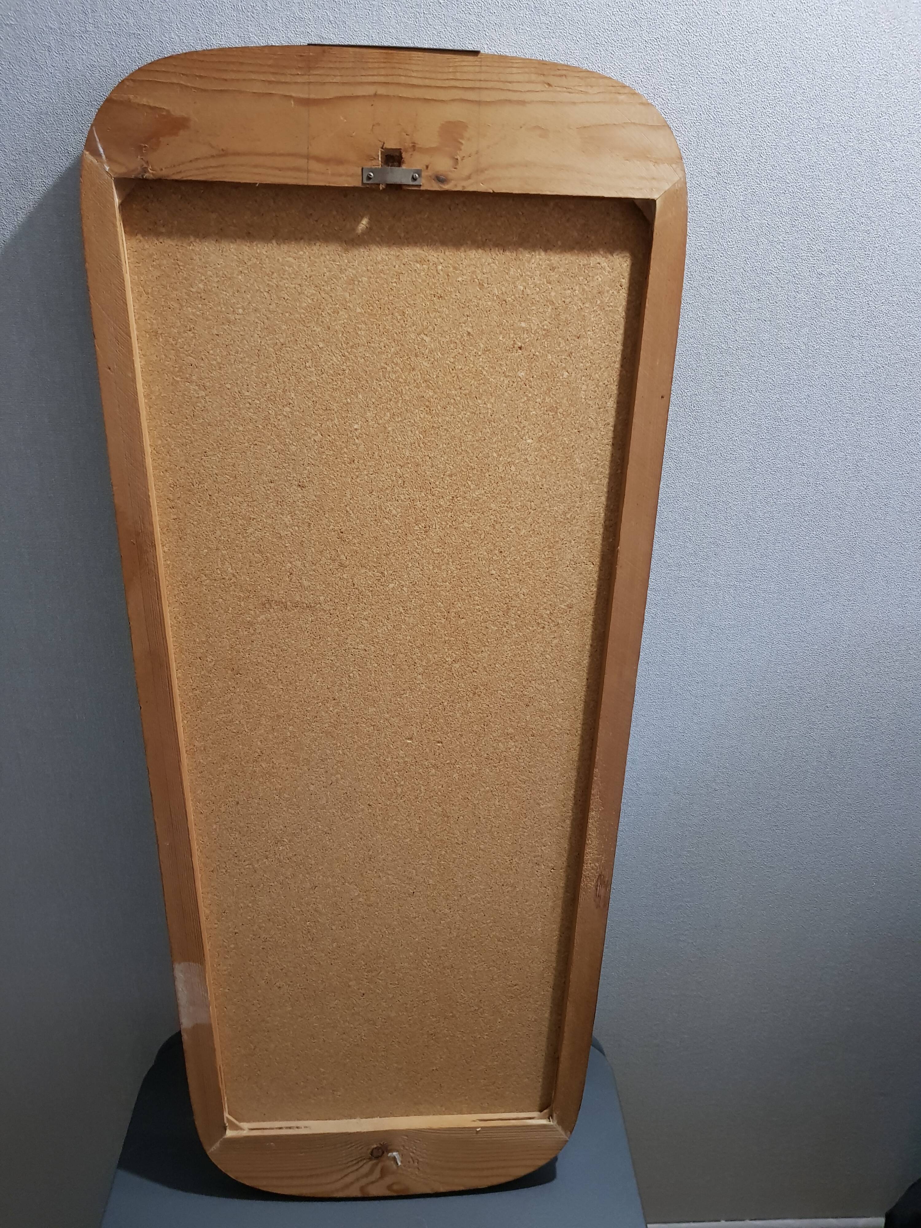 Miroir retroviseur annee 50 rainure