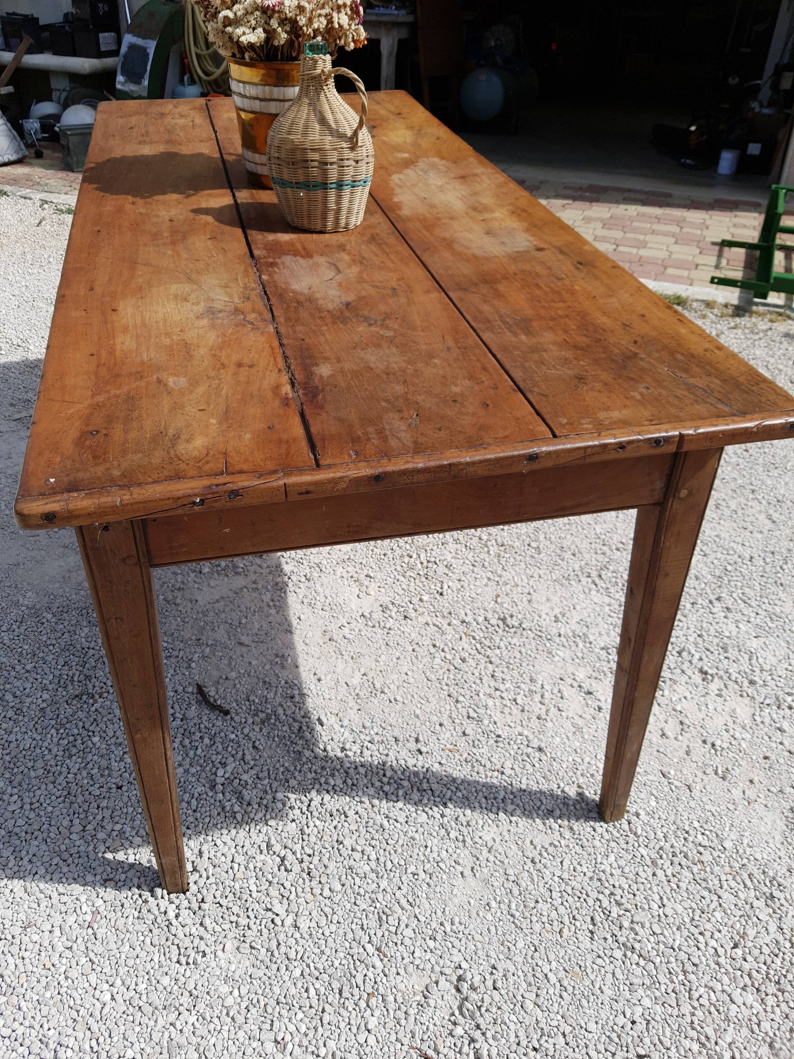 Old farm table