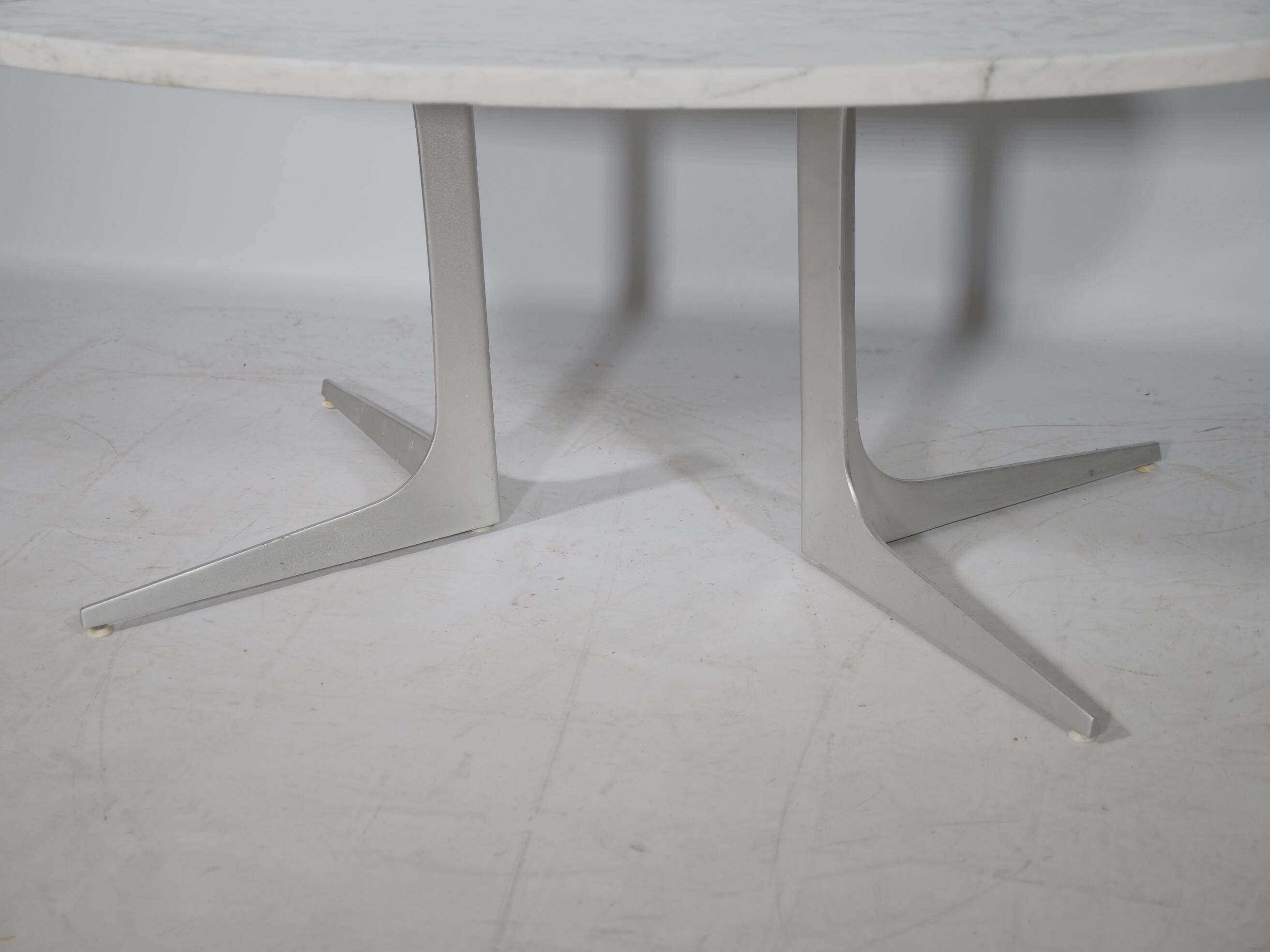 Marble coffee table by Herbert Hirche for Christian Holzäpfel, 1960s