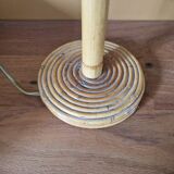 Louis Sognot (1892-1970) Table or bedside lamp - In rattan - 1960