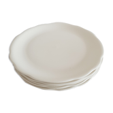 5 assiettes de présentation Gien