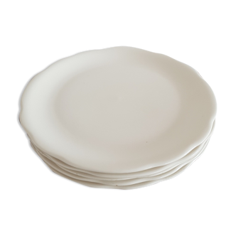 5 assiettes de présentation Gien