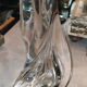 Pied de lampe vintage cristal St Louis