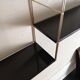 Gold and brown thong shelf