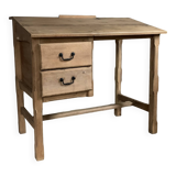 Vintage solid oak craft desk