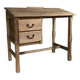 Bureau de métier vintage en chêne massif