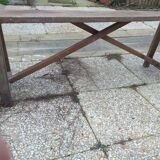 Small old farm bench L 144