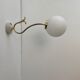 LOT 2 OLD OPALINEVINTAGE WALL LAMPS