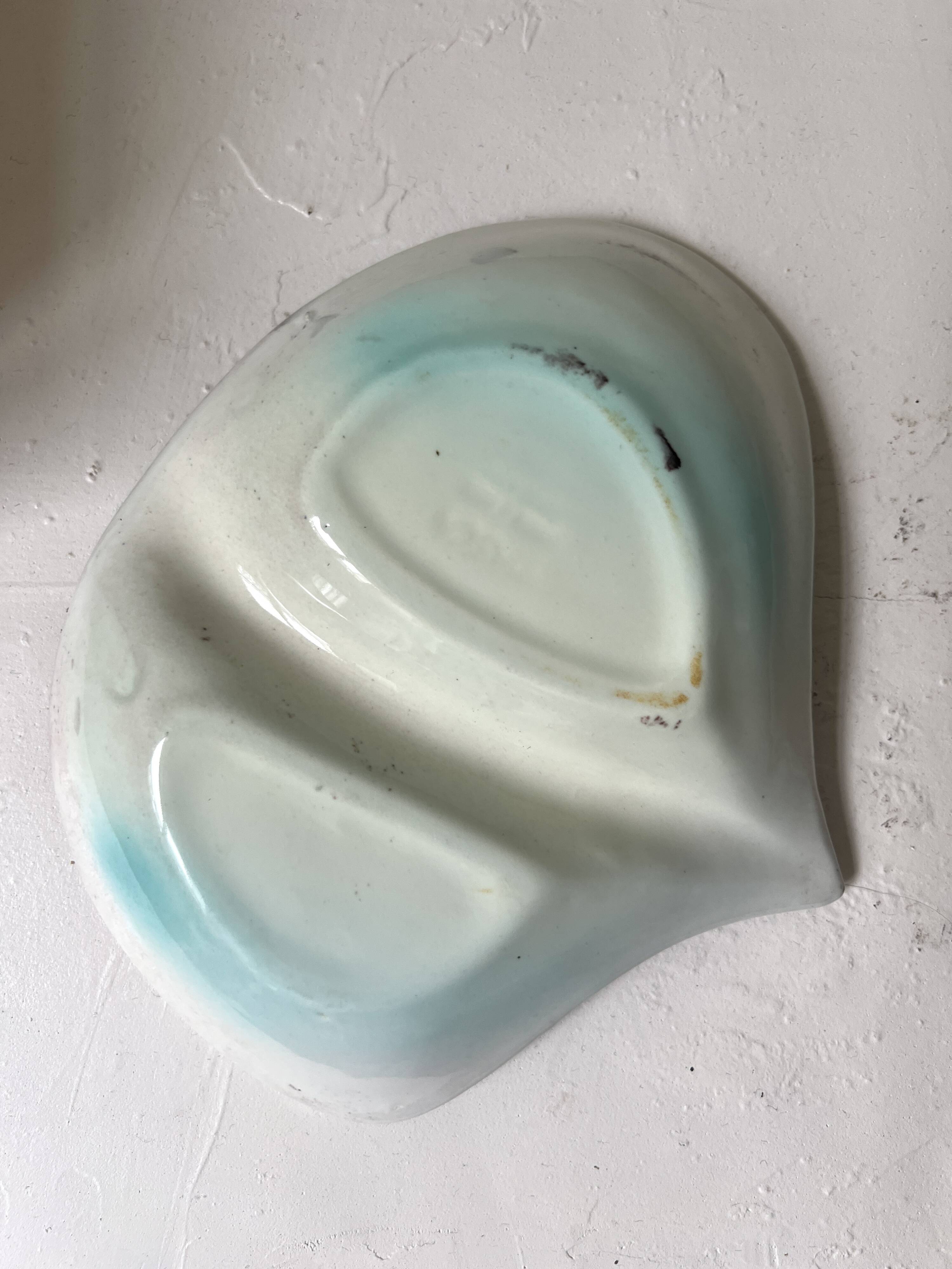 Enamelled ceramic pocket bowl – Vallauris / 1950s-70s