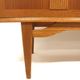 Scandinavian teak and oak sideboard, Möbelfabrik Örnen, Rydaholm, Sweden, 1960