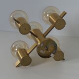 5-light ceiling lamp model 2158/5 by Hans Agne Jakobsson for AB Markaryd, Sweden, 1970s