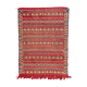 Tapis kilim berbere marocain tissé main 118x165 cm