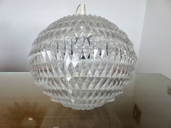 Suspension ''ERCO'' Diamond par Aloys Gangkofner, Allemagne 1970