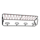 Vintage scoubidou coat rack