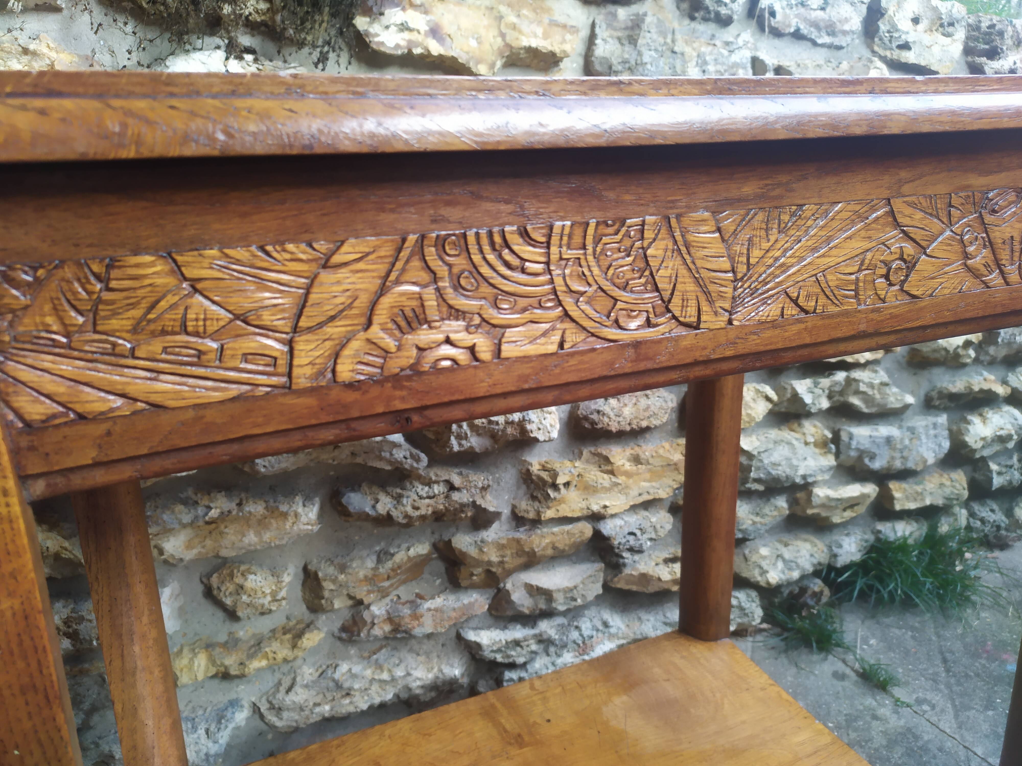 Small table where serves