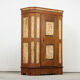 Painted folk art bridal wardrobe 1806