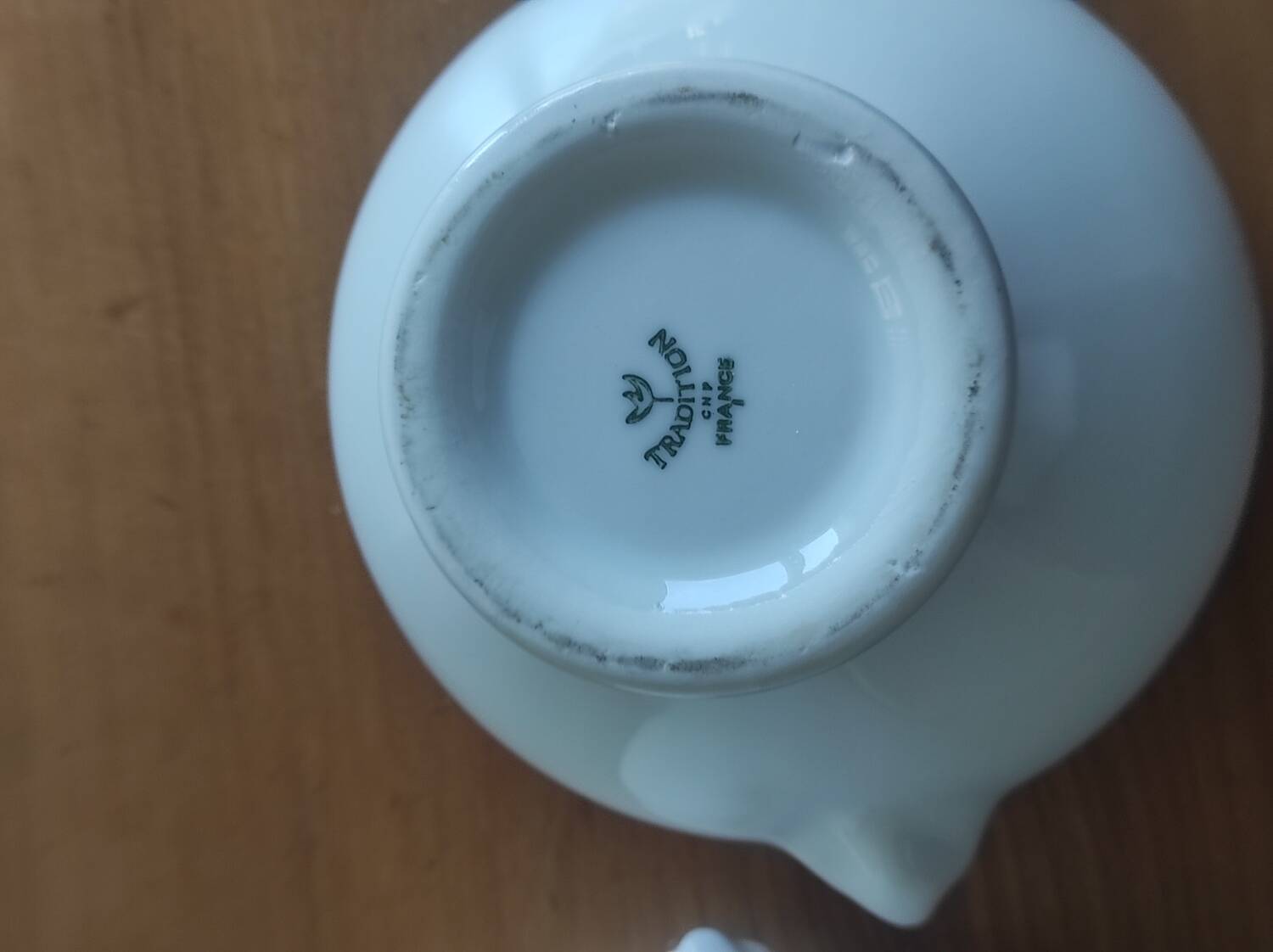 Set of 2 mini French porcelain soup tureens