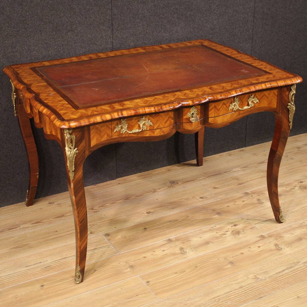 Elegant 19th century Napoleon III writing desk