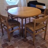 Dining table and chairs by Borge Mogensen edited by Karl Anderson & Söner.