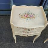 Pair of old Louis XV style bedside tables