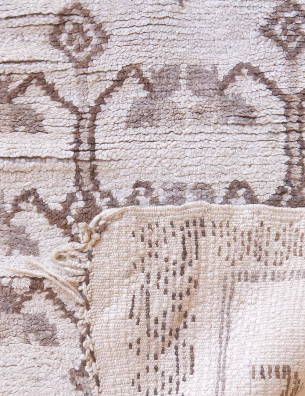 Azilal Beige Rug - 186 x 78 cm