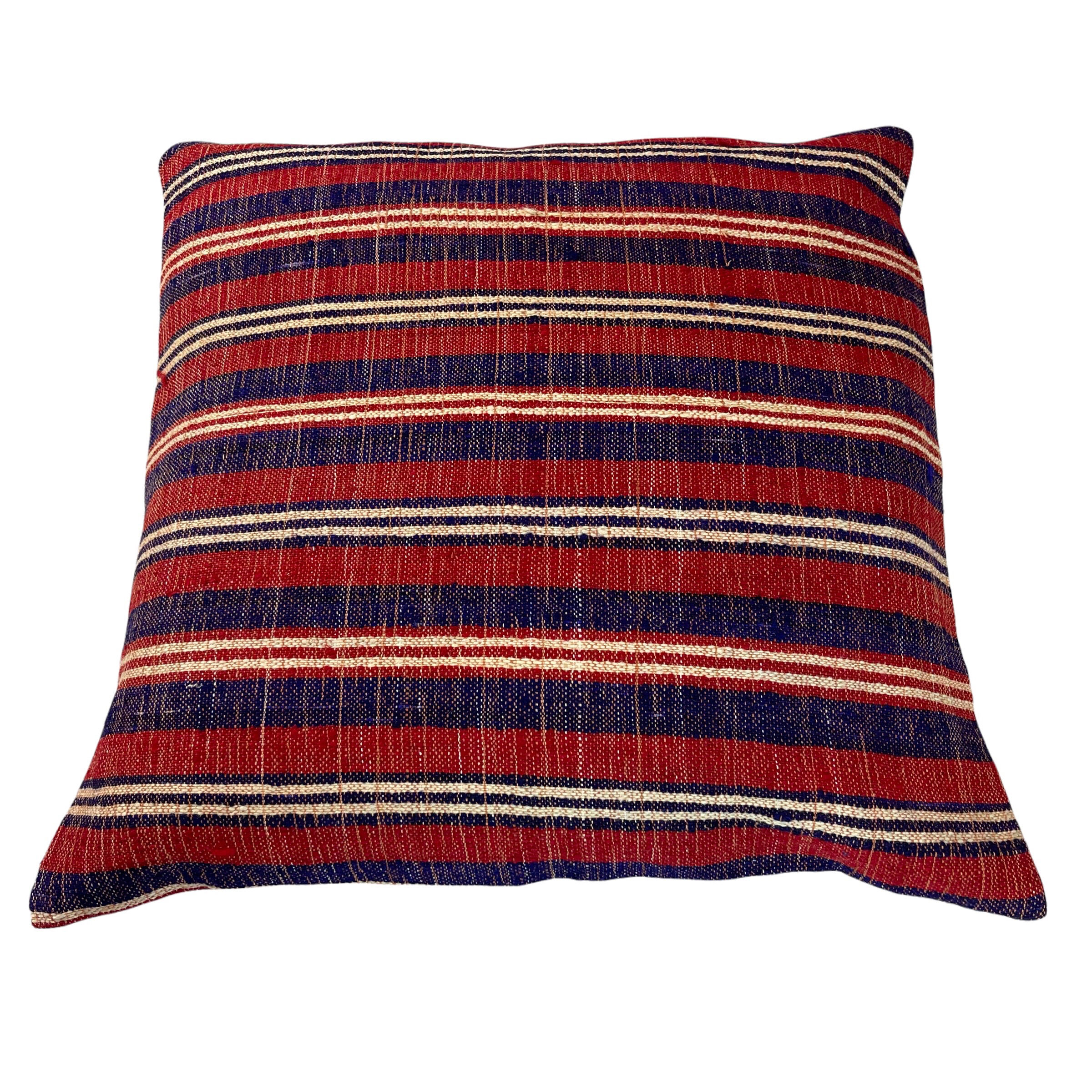 Vintage Turkish KIlim Cushion Cover, 60x60 cm
