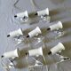 Lot de 8 spots à pince Lita spot applique