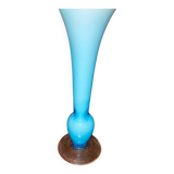 Vase bleu vintage