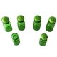Lot de 6 pots d'apothicaire en verre