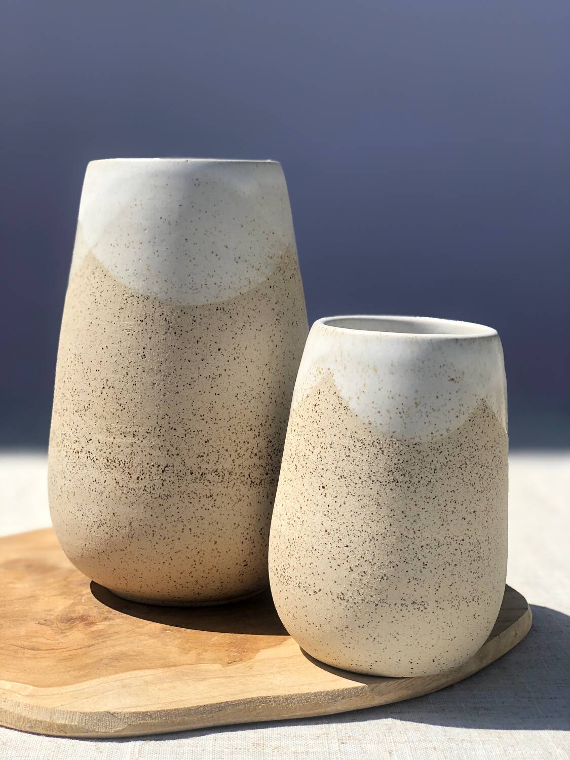 Large customizable ceramic stoneware mug