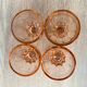 Set de 4 verres liqueur Luminarc étoile rose
