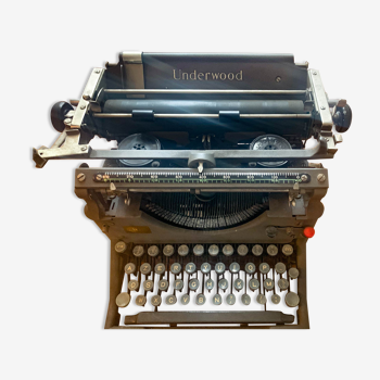 Typewriter, 30s-40s, Underwood, American brand founded in 1895