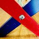 Paire de portemanteaux pour enfants vintage - forme de crayon